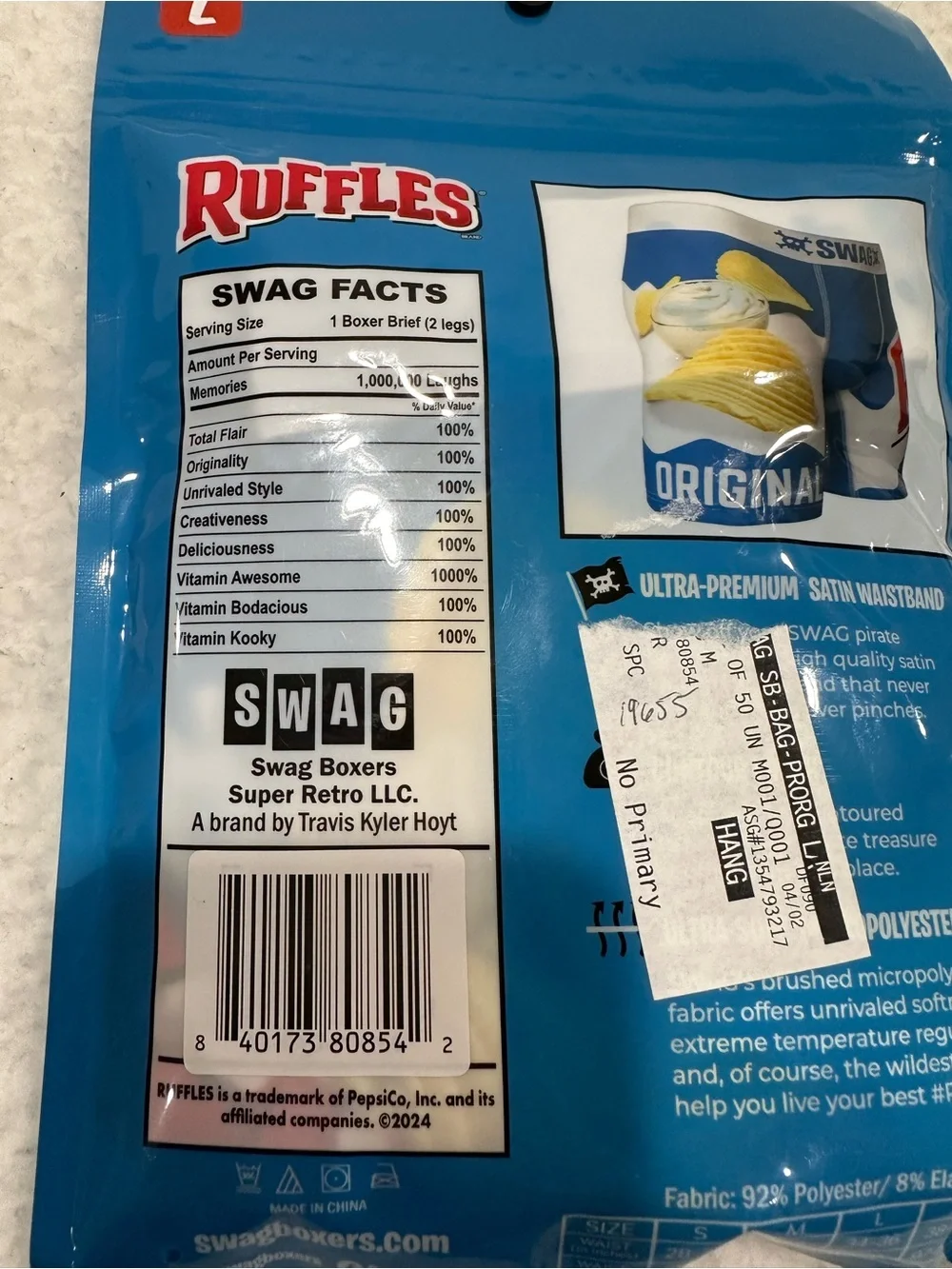 Ruffles Boxer Briefs